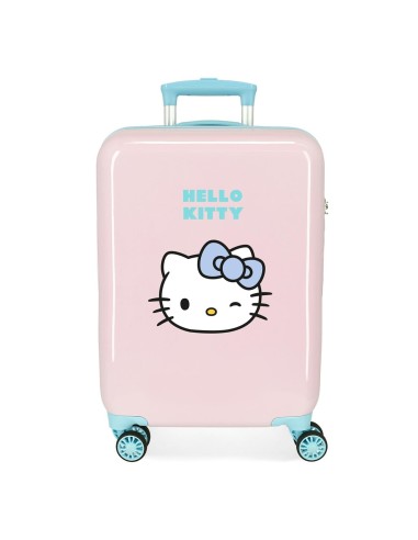 TROLLEY CABINA 4R HELLO KITTY WINK ROSA CLARO